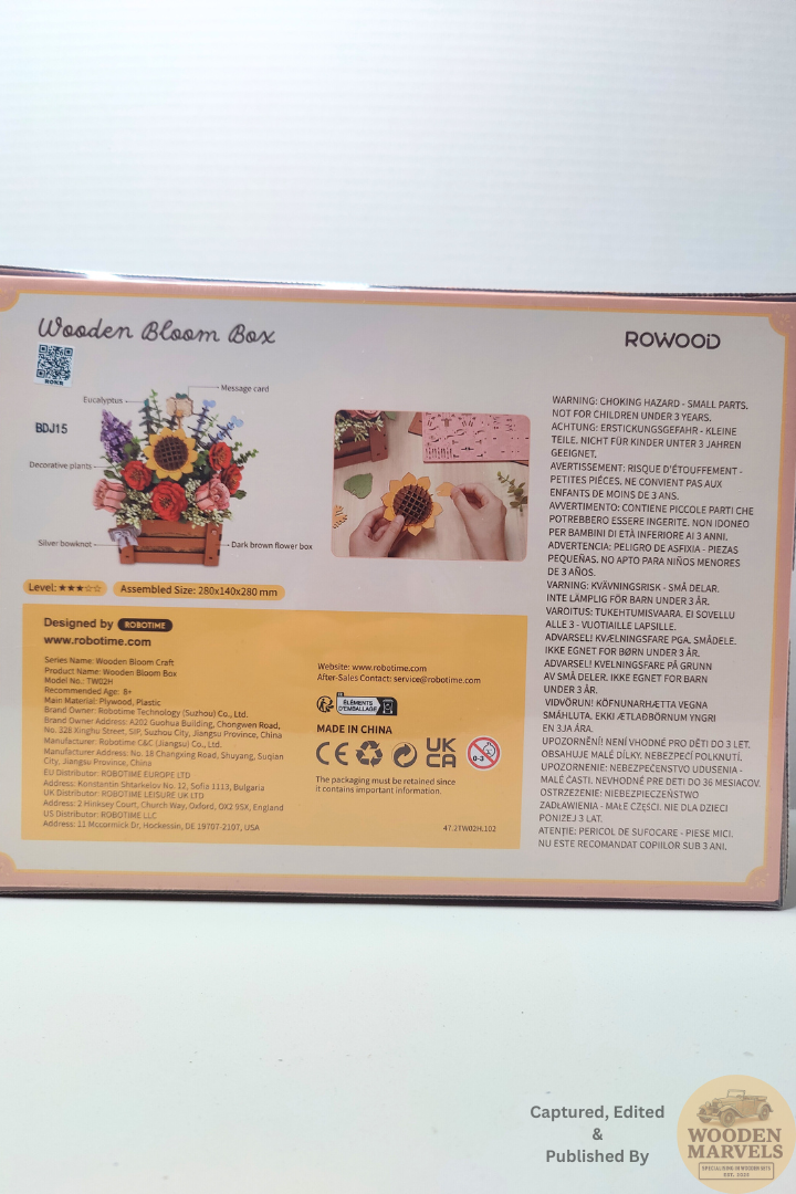Rowood Wooden Bloom Box - Image 2